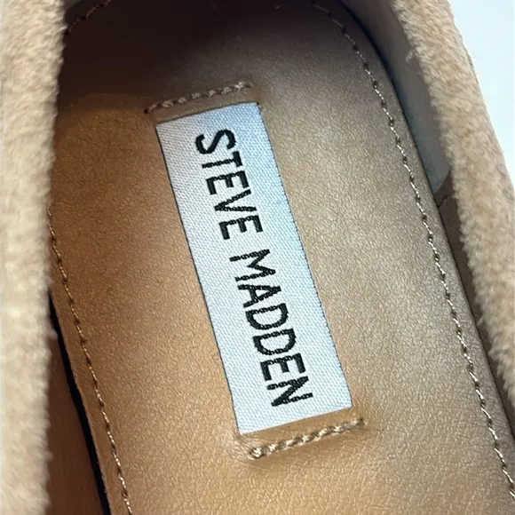 Steve Madden Karmine Tan Loafers Size 9