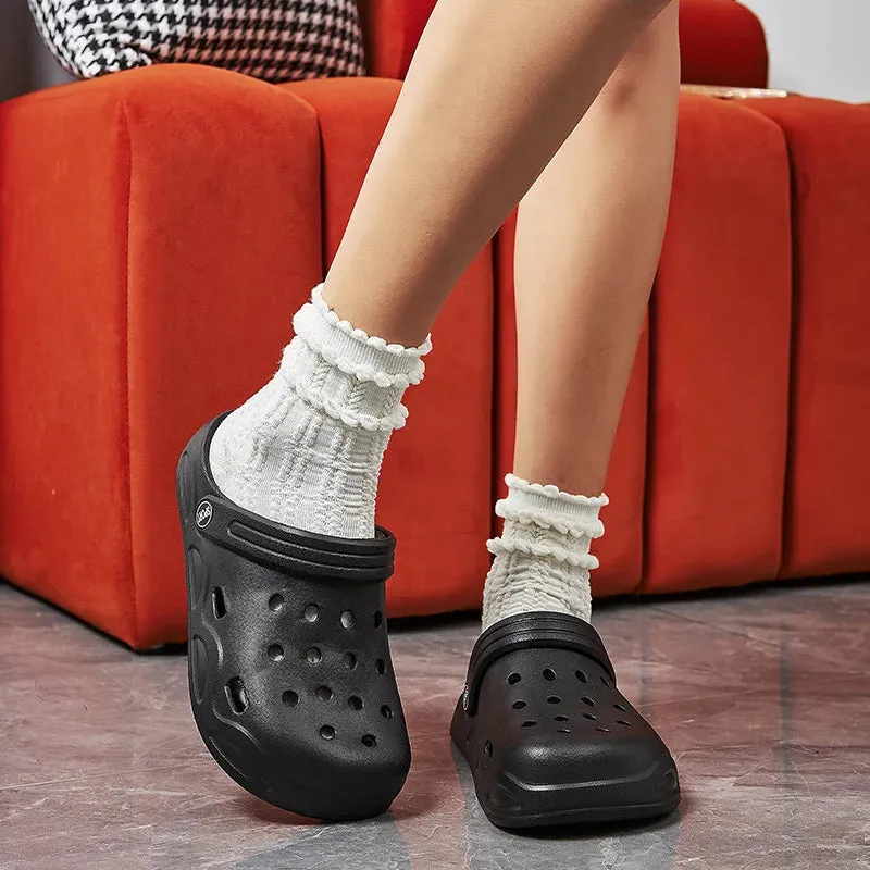 Summer Comfort Womens  Mens Clogs Slippers