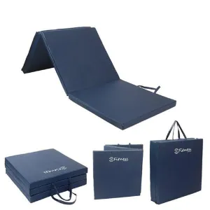 Sure Shot 6' x 2' Tri-Fold Mat - 30mm | Navy