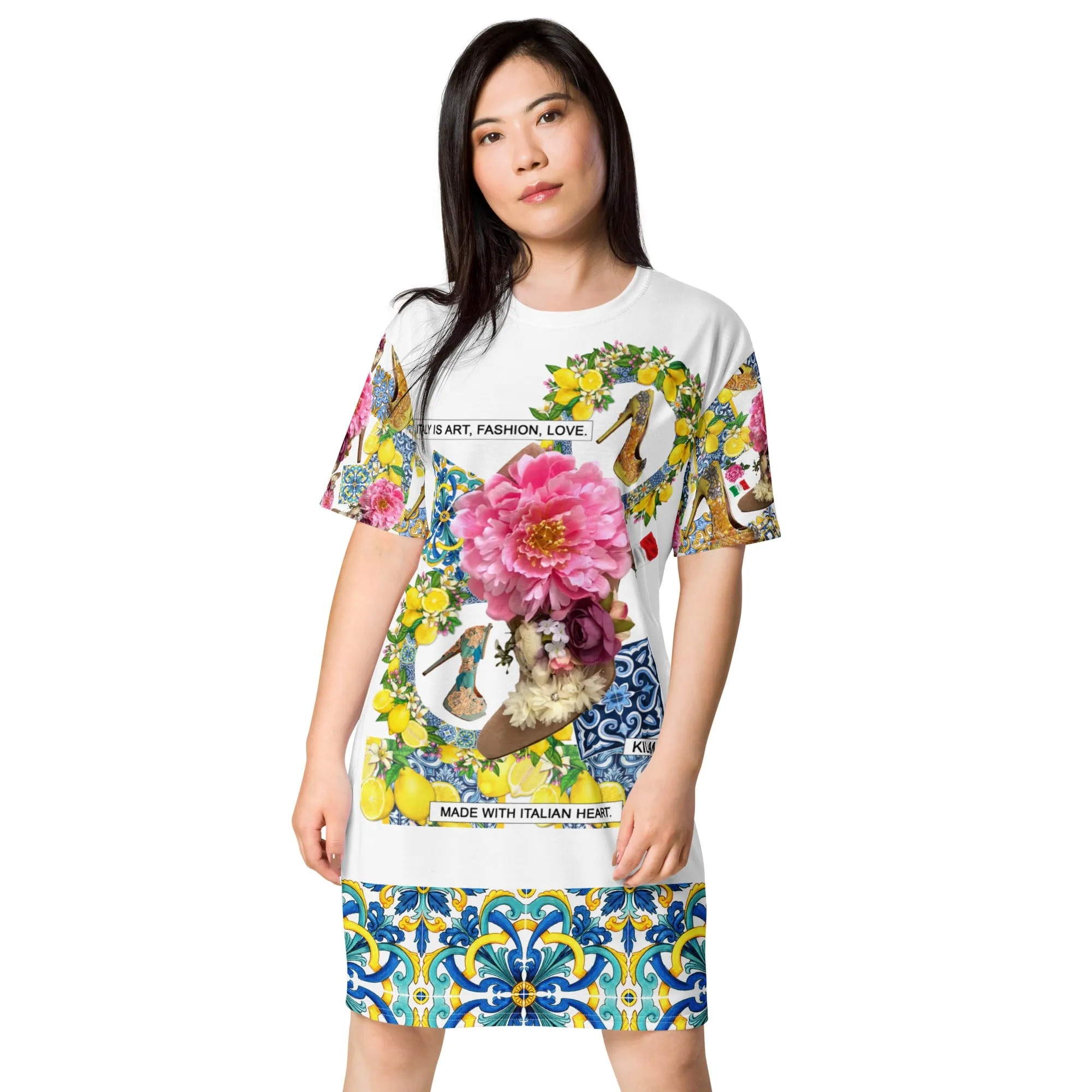 T-shirt dress 'Capri'
