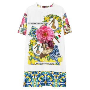 T-shirt dress 'Capri'