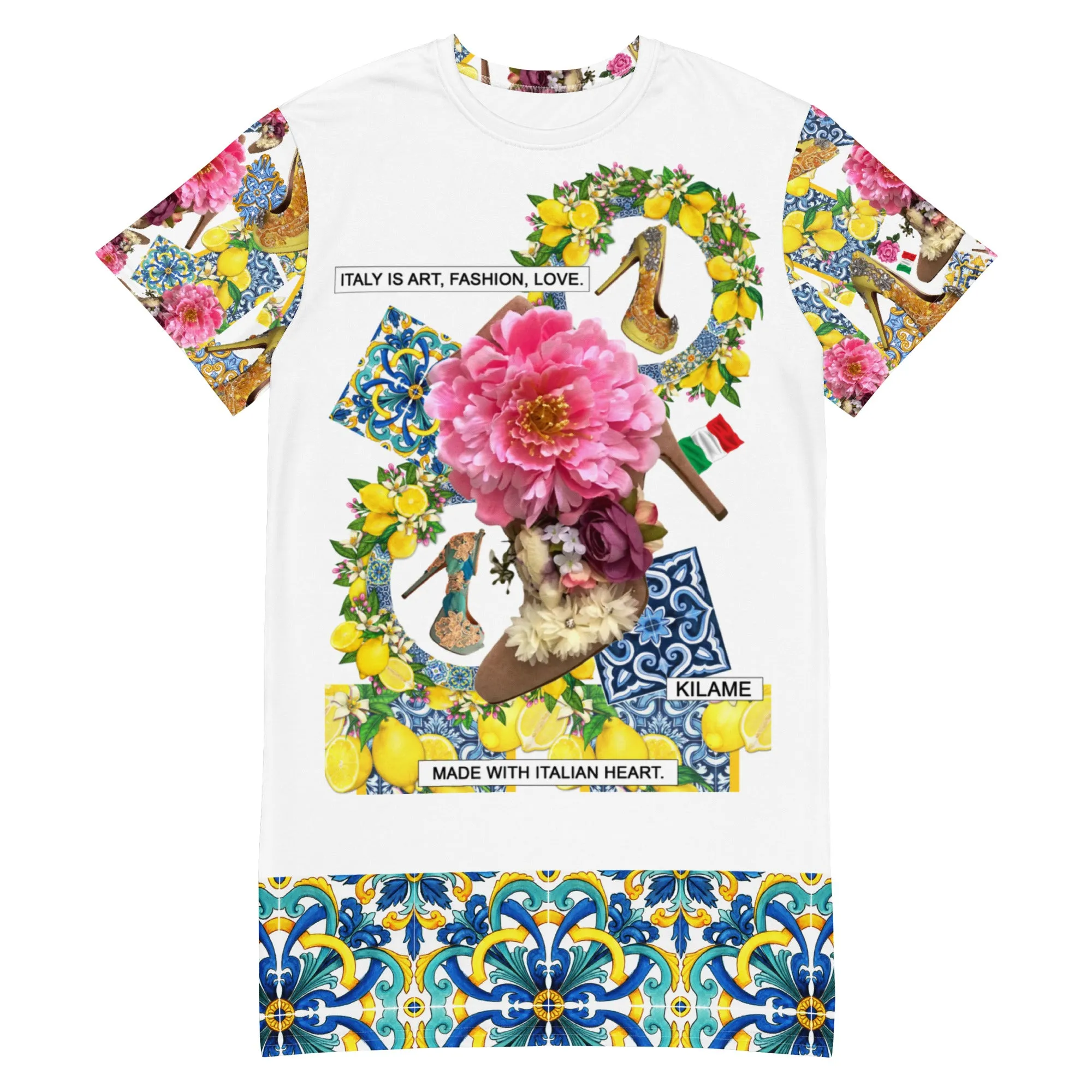 T-shirt dress 'Capri'
