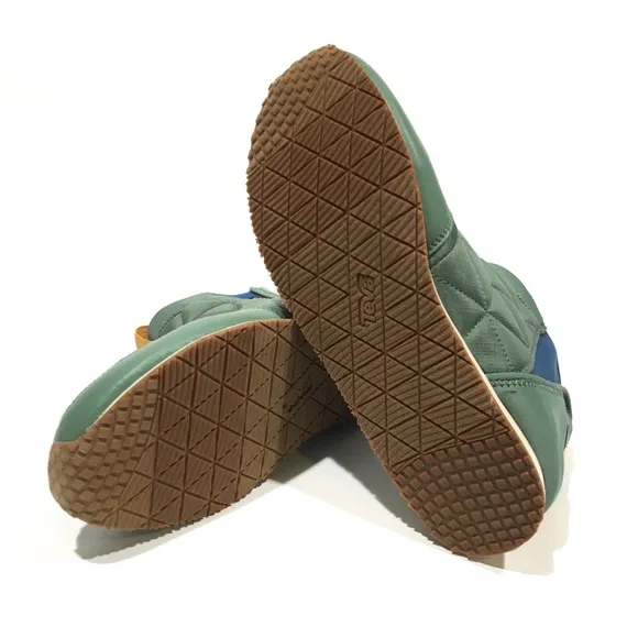TEVA EMBER MID QUILTED CAMPING BOOTS -HELIX GREEN -YOUTH US 7 /WOMEN 8.5 -NEW