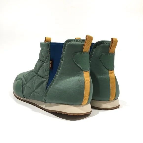 TEVA EMBER MID QUILTED CAMPING BOOTS -HELIX GREEN -YOUTH US 7 /WOMEN 8.5 -NEW