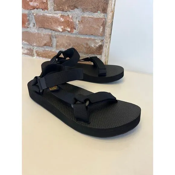 Teva Midform Universal Black Sandals Men’s Size US 10/EU 43 S/N 1117150