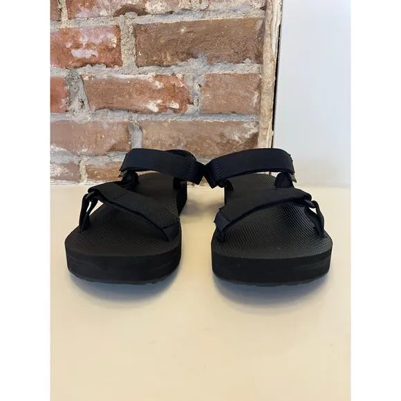 Teva Midform Universal Black Sandals Men’s Size US 10/EU 43 S/N 1117150