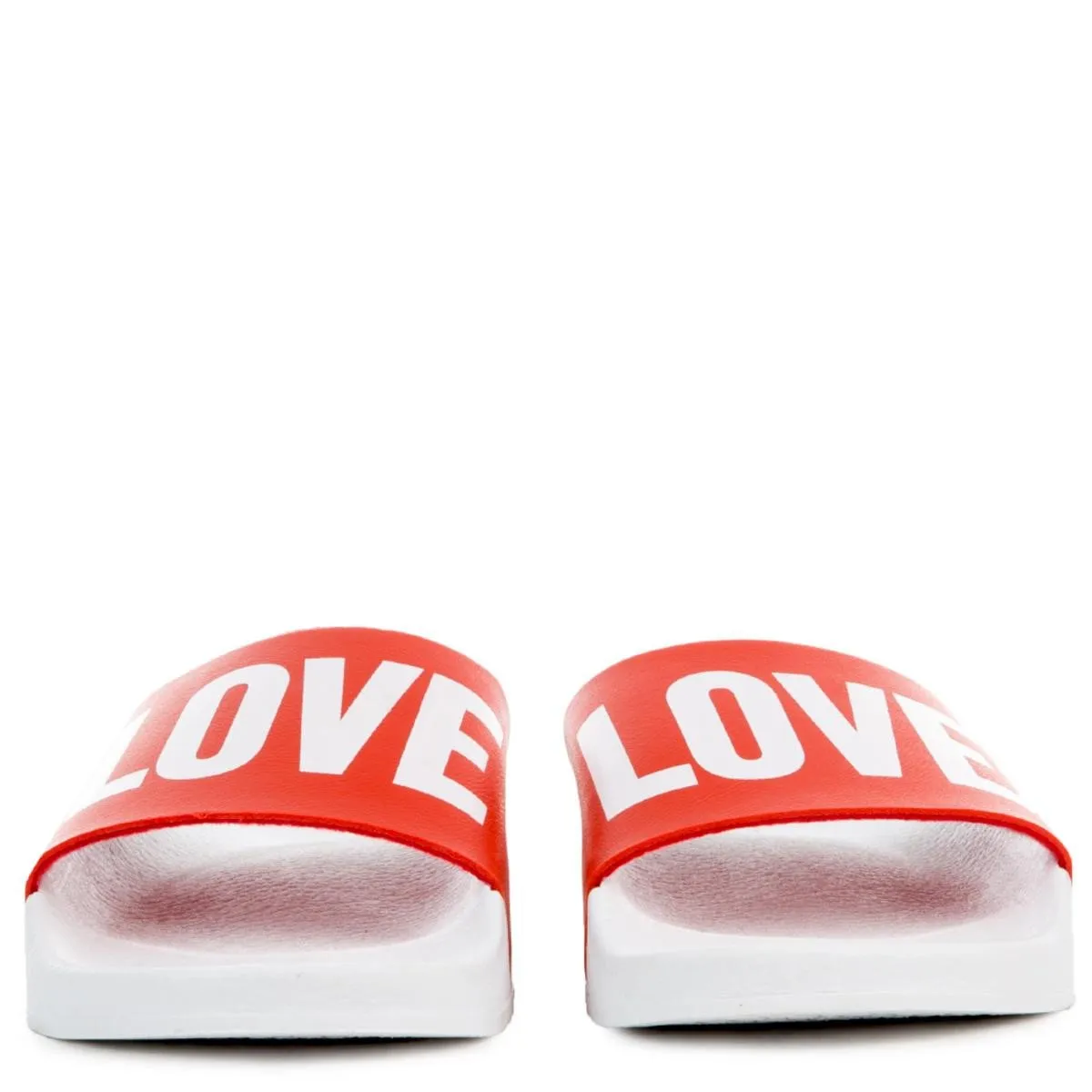 The LOVE Slides in White and Red