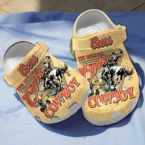 The Original Coors Cowboy Clogs Beer Clogs