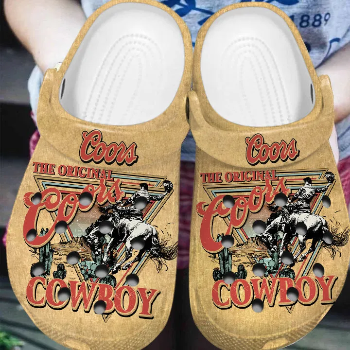 The Original Coors Cowboy Clogs Beer Clogs
