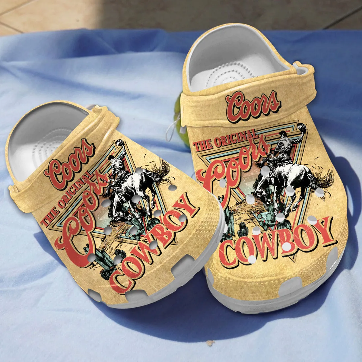 The Original Coors Cowboy Clogs Beer Clogs