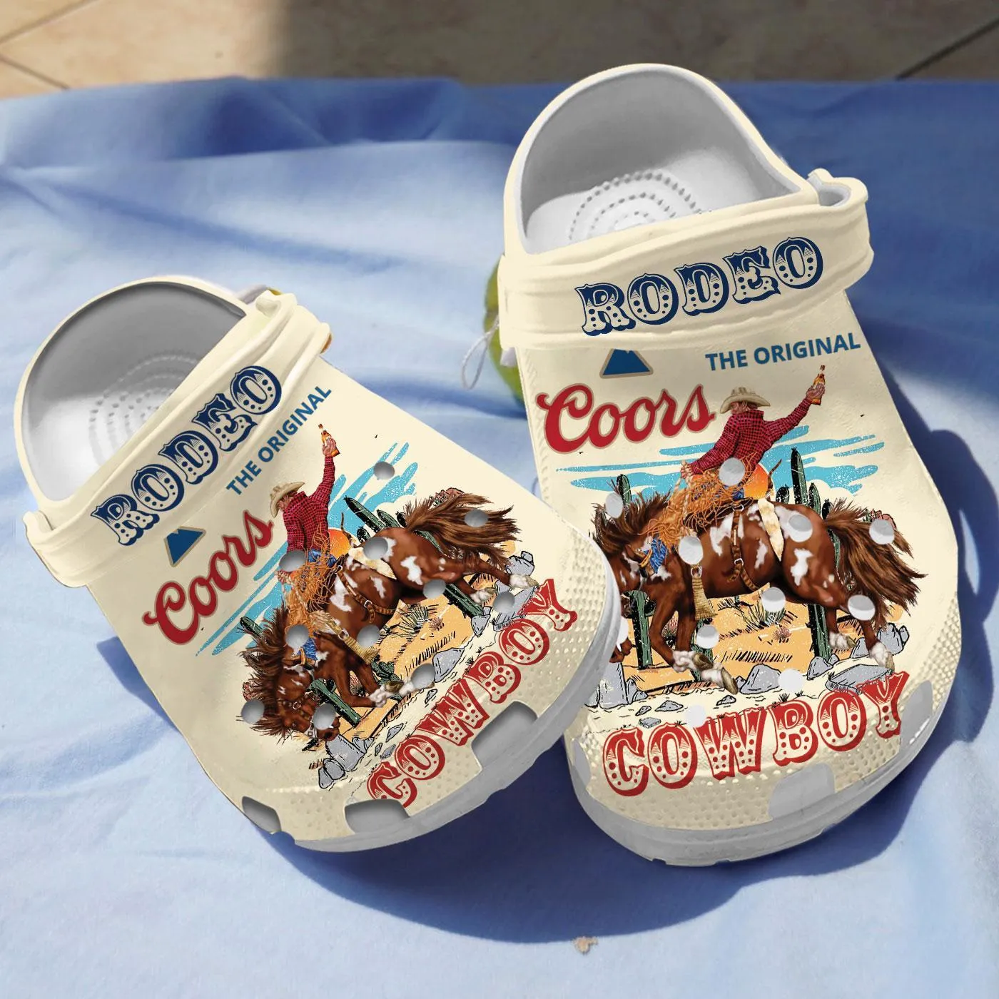The Original Coors Cowboy Rodeo Clogs