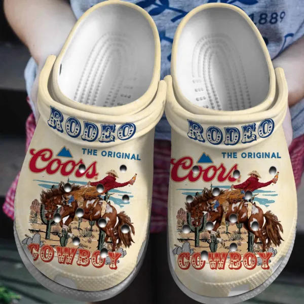 The Original Coors Cowboy Rodeo Clogs