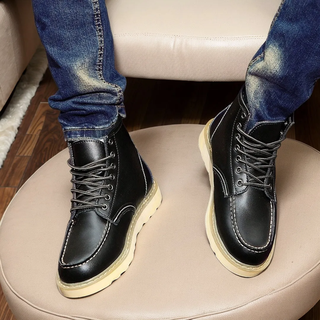 Tobias | Rugged Leather Boots