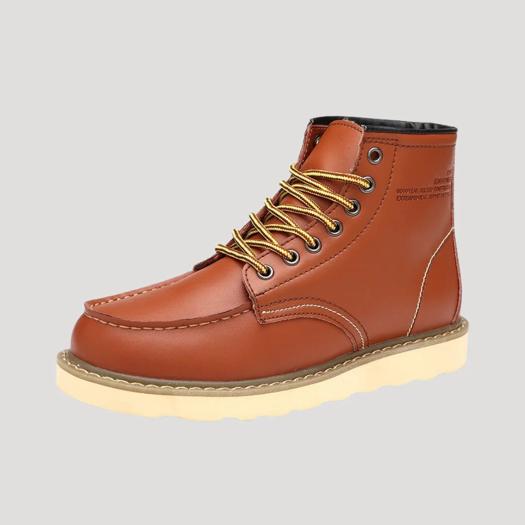 Tobias | Rugged Leather Boots
