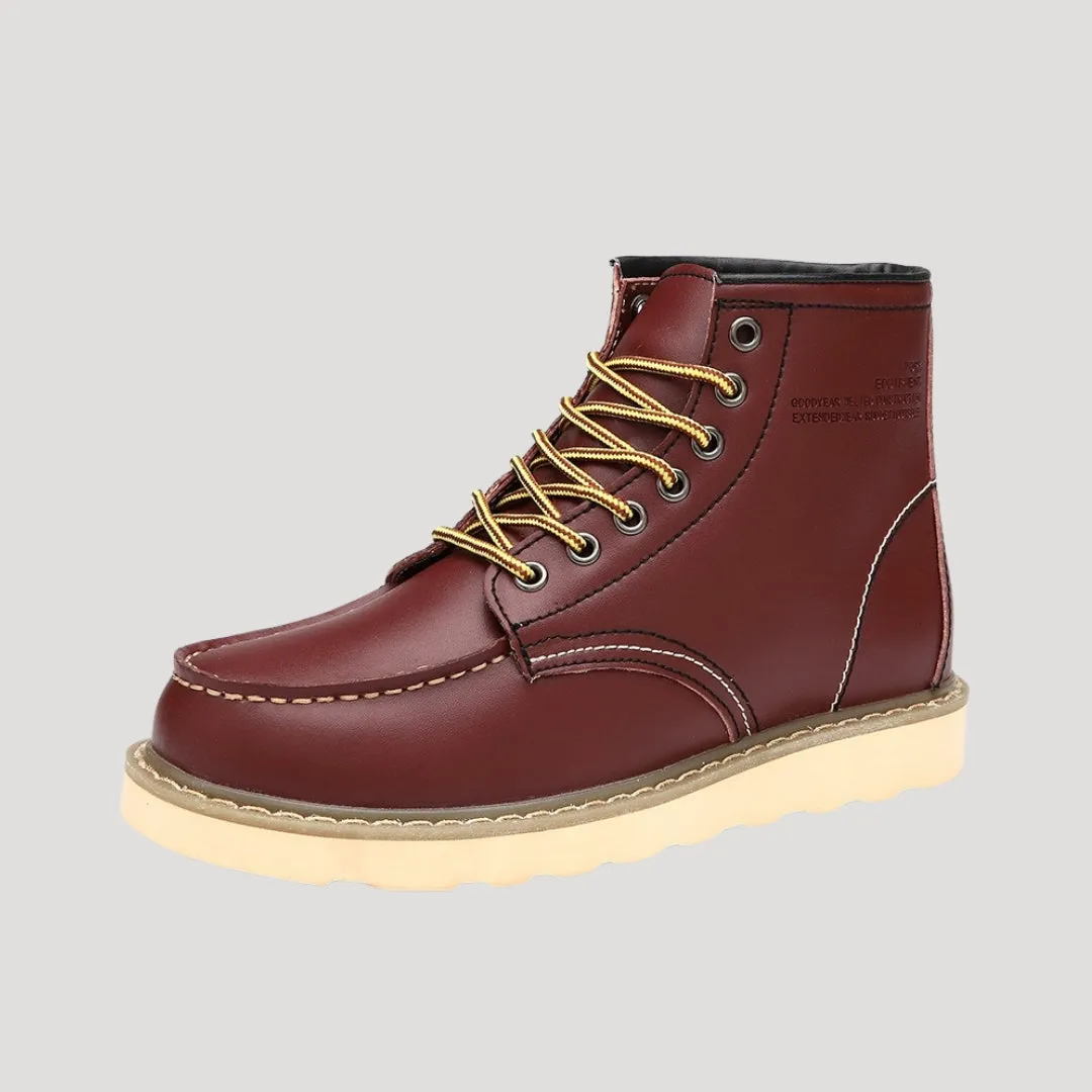 Tobias | Rugged Leather Boots