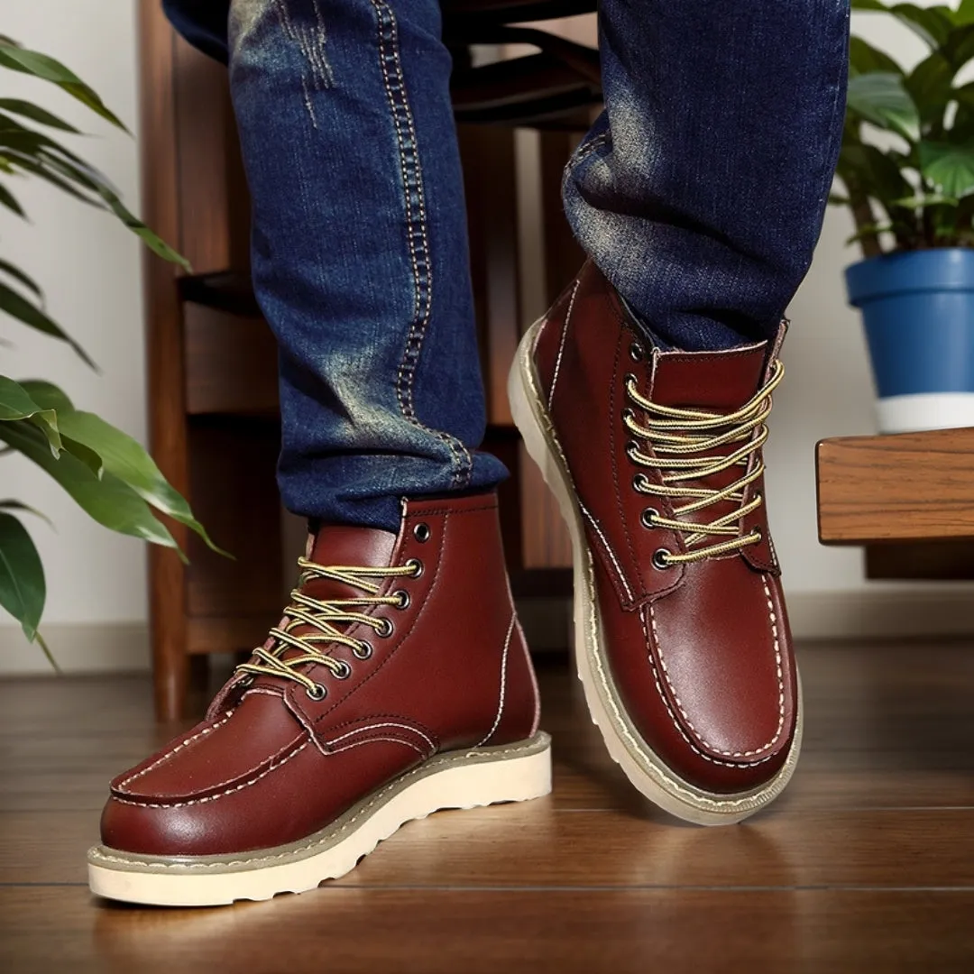 Tobias | Rugged Leather Boots