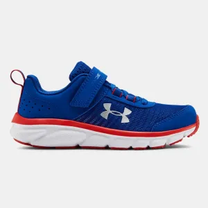 Under Armour Royal/Red/White Assert 8 A/C Sneaker