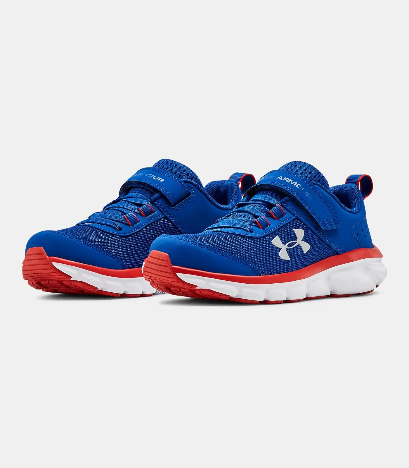 Under Armour Royal/Red/White Assert 8 A/C Sneaker