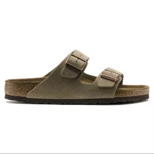 Unisex Birkenstock Arizona Soft Footbed 951301 Color:  Taupe Suede