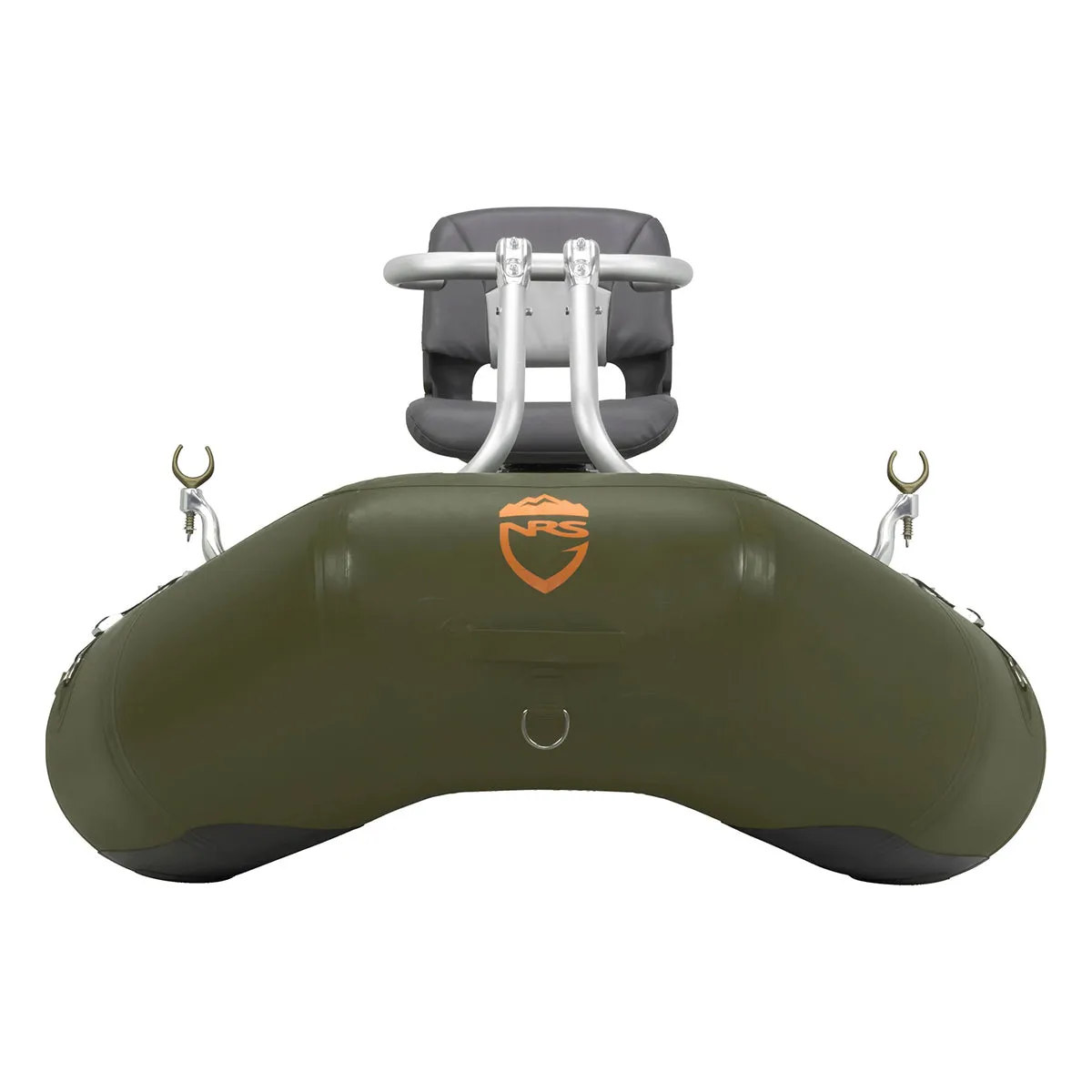 USED NRS Slipstream 96 Fishing Raft Olive Deluxe Package