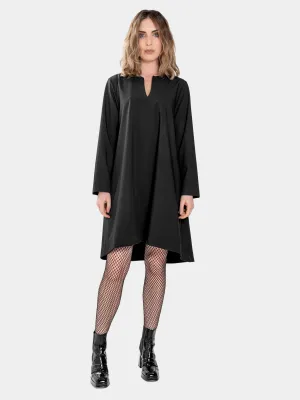 V Neck 3/4 Sleeve Dress