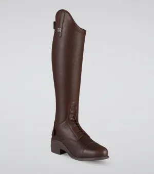Vallardi Ladies Leather Field Tall Riding Boots Brown (Regular Calf)