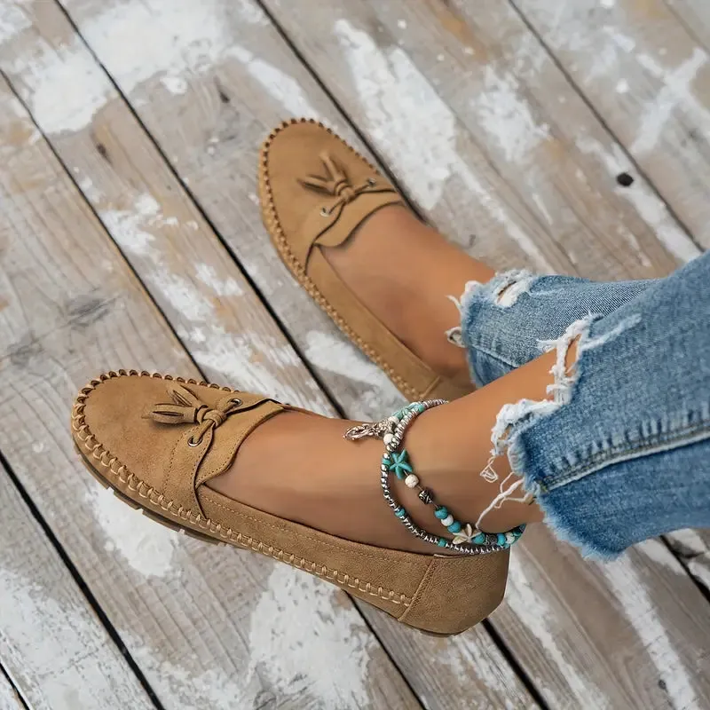 Victoria's Tassel Moc Loafers