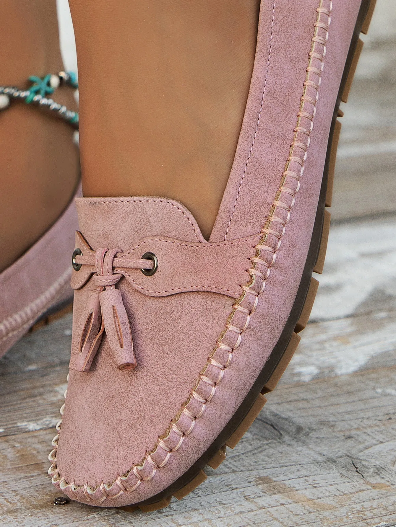 Victoria's Tassel Moc Loafers