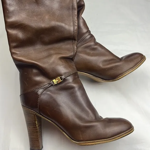 Vintage leather boots