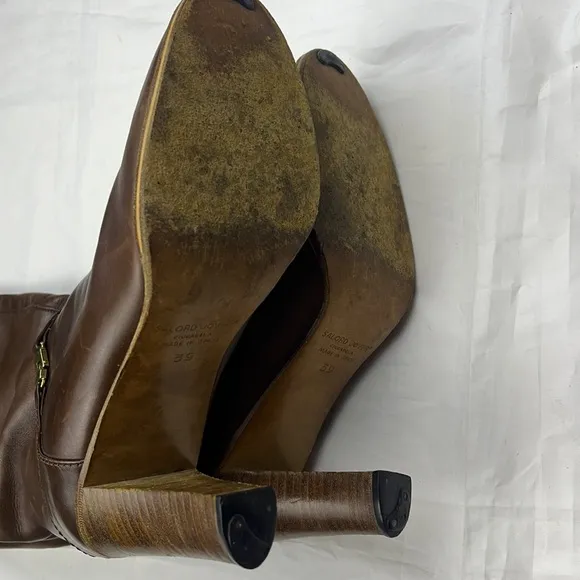 Vintage leather boots