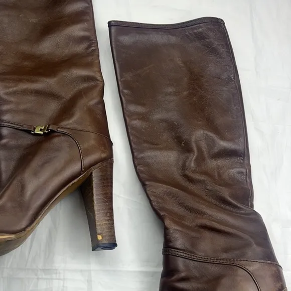 Vintage leather boots
