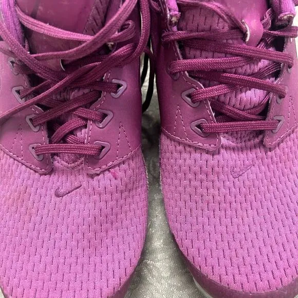 Violet Purple Nike Air Vapormax Running Sneakers Low Tops Kids Size 6Y (24cm)
