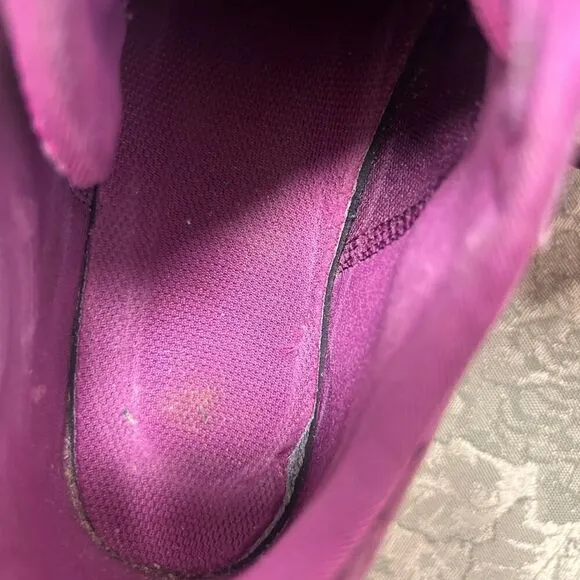 Violet Purple Nike Air Vapormax Running Sneakers Low Tops Kids Size 6Y (24cm)