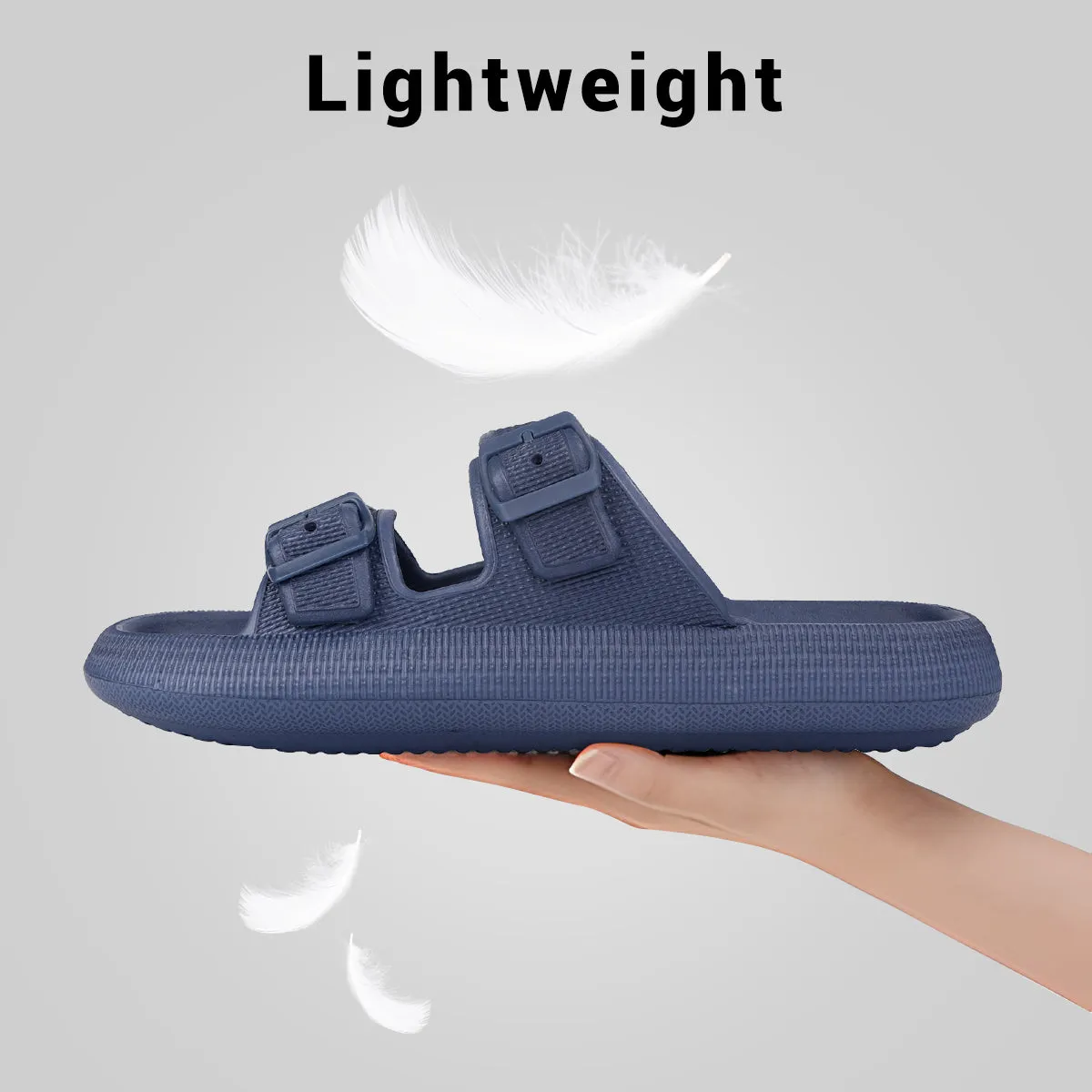 VONMAY Slides Sandals for Women and Men Sandals Soft Thick Sole