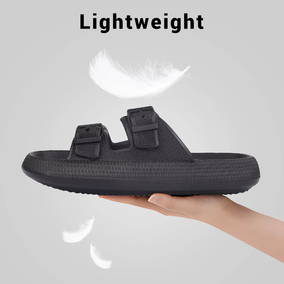 VONMAY Slides Sandals for Women and Men Sandals Soft Thick Sole
