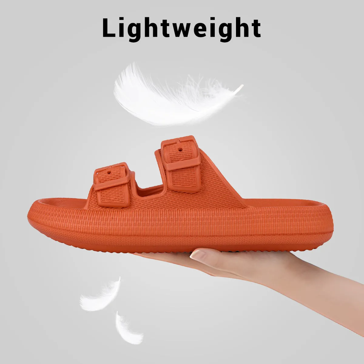 VONMAY Slides Sandals for Women and Men Sandals Soft Thick Sole