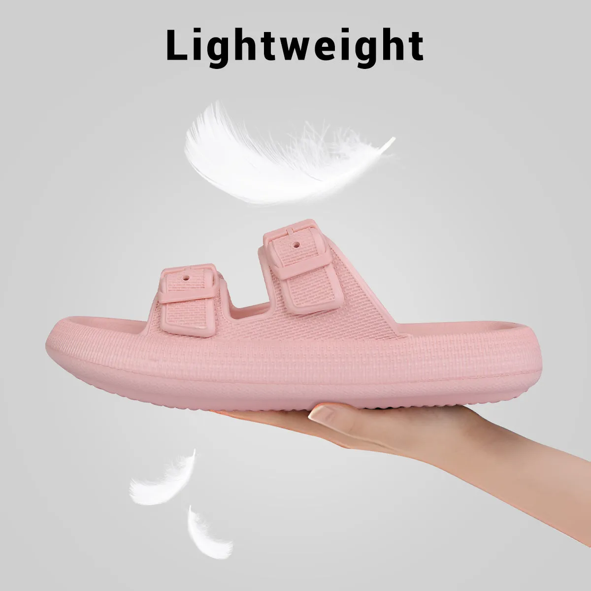 VONMAY Slides Sandals for Women and Men Sandals Soft Thick Sole