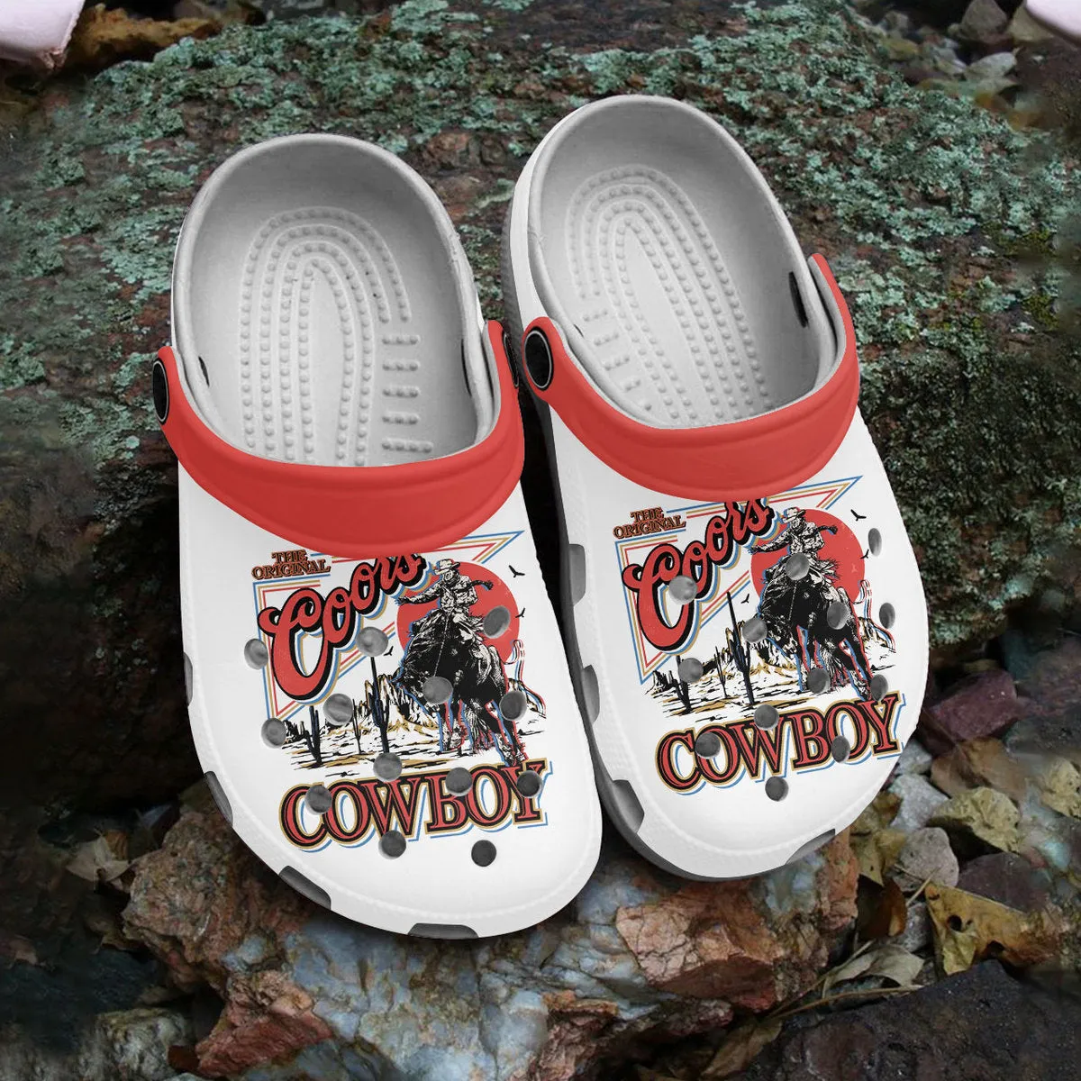 Water-Resistant The Original Coors Cowboy Clogs For Kids Adults