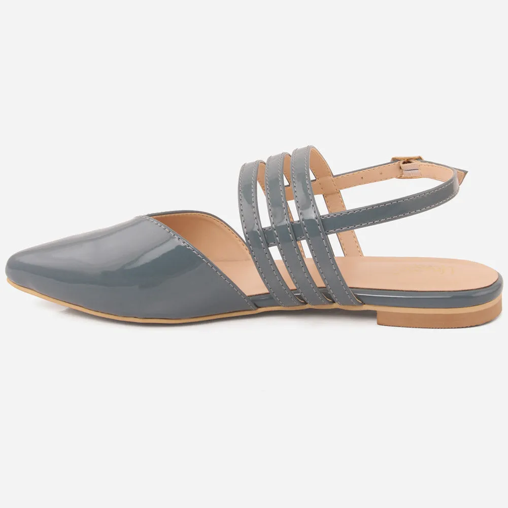 Women "XIMENA" Flat with Buckle Sandals