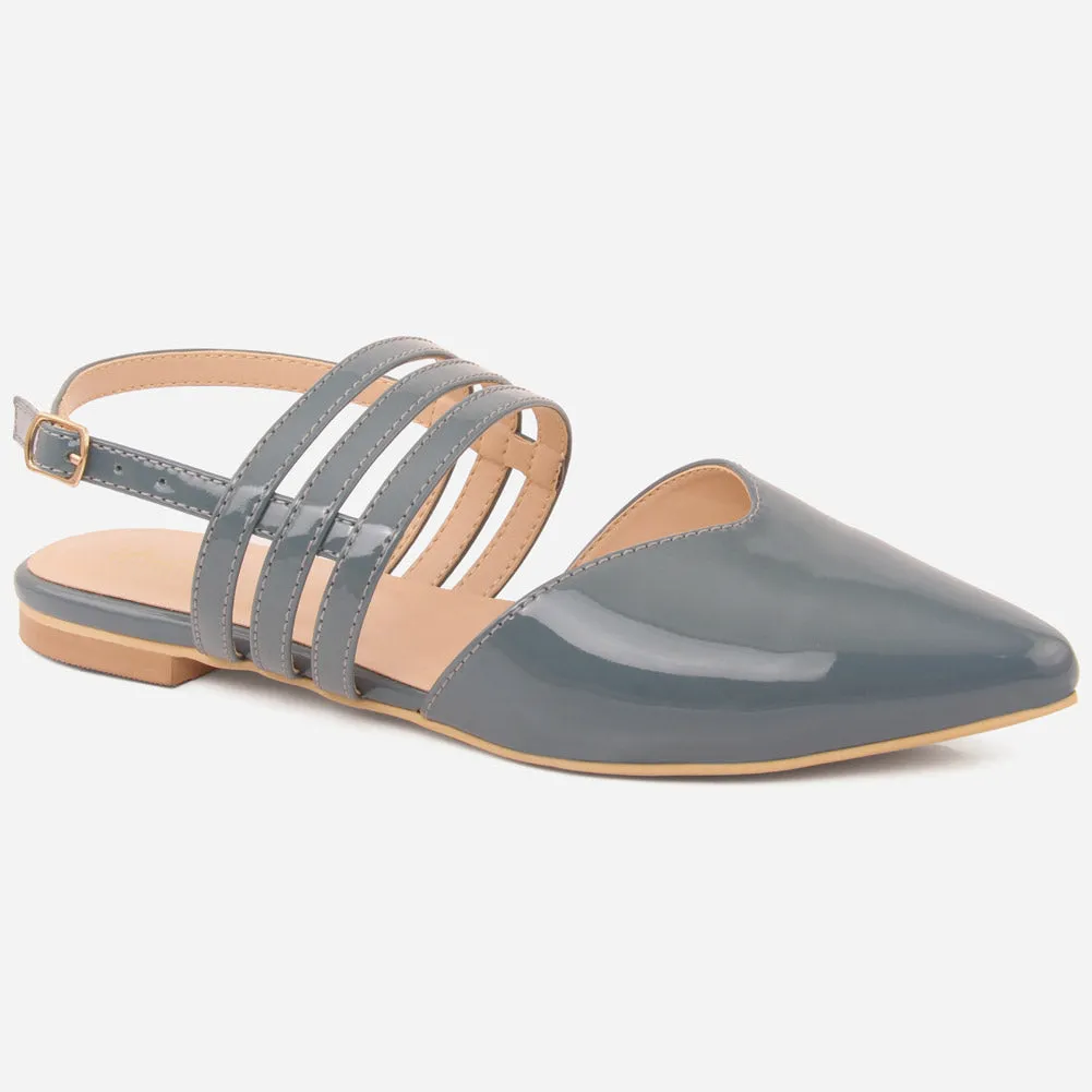 Women "XIMENA" Flat with Buckle Sandals