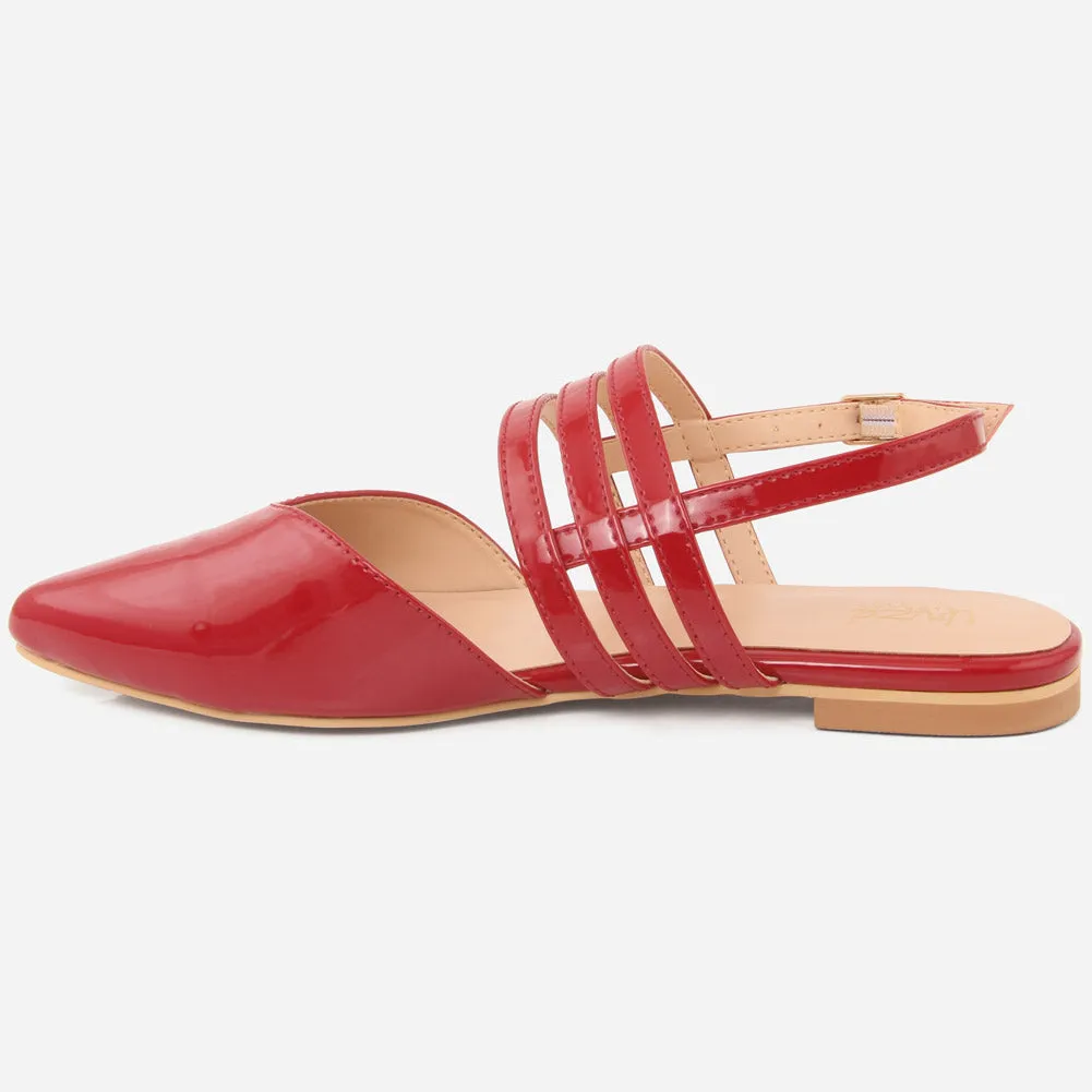 Women "XIMENA" Flat with Buckle Sandals
