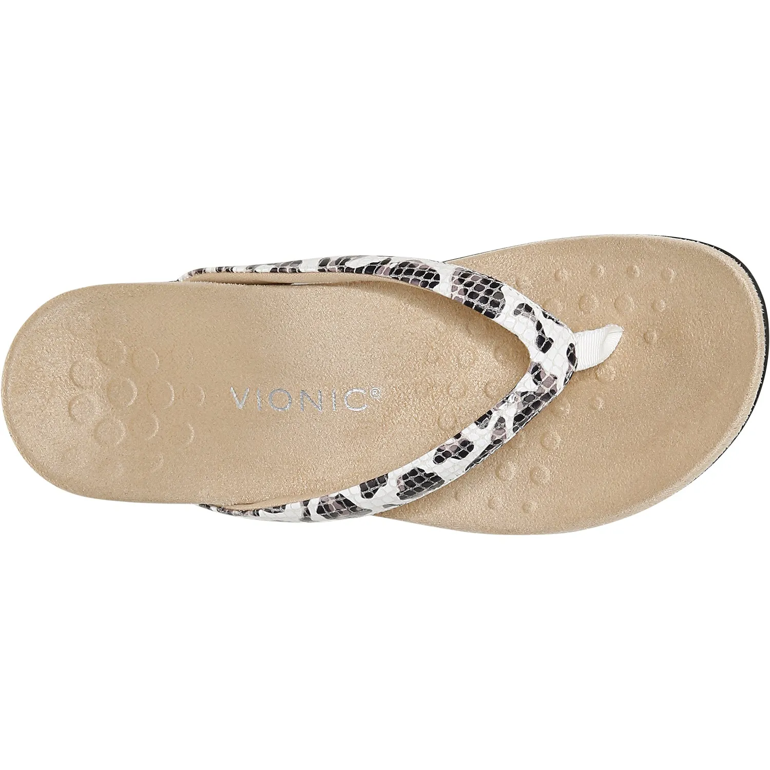 Women's Vionic Dillon White Leopard Leather