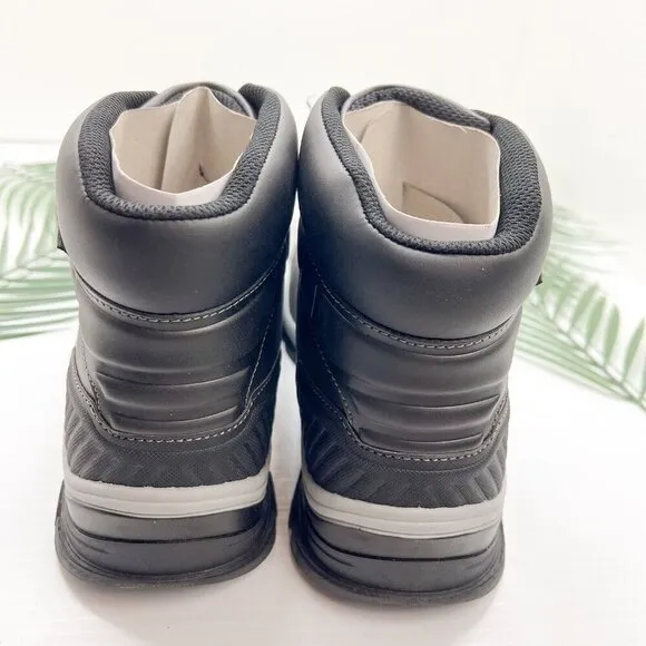 Xray Andy Men's Black Ankle Boots Size 10 Lace Up Round Toe Casual NWB