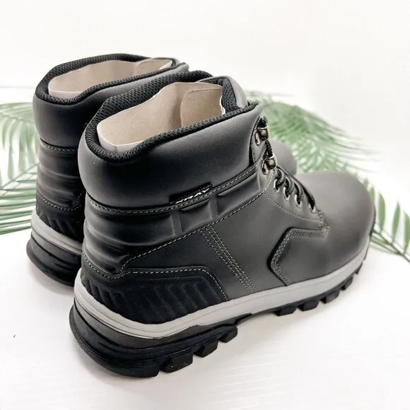 Xray Andy Men's Black Ankle Boots Size 10 Lace Up Round Toe Casual NWB