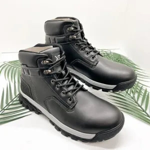Xray Andy Men's Black Ankle Boots Size 10 Lace Up Round Toe Casual NWB