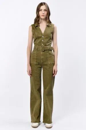 Yaya Olive Jumpsuit