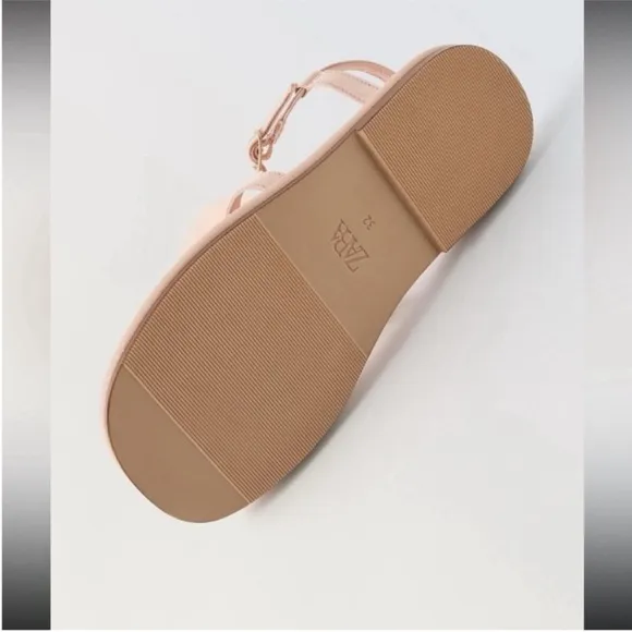 Zara Kids, Pink , MAXI FLOWER SANDALS , 12½ ( 7.4 inches )